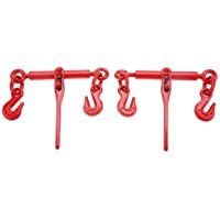 2 piezas 1179 kg 1-4&quot- - 5-16&quot- trinquete cadena de carga equipo amarre aparejo